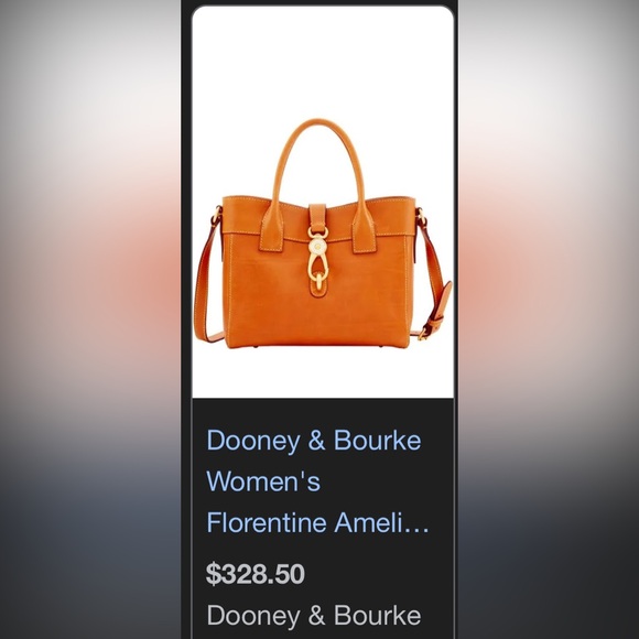 Dooney & Burke Florentine Vacchetta Leather Tote - Picture 10 of 12